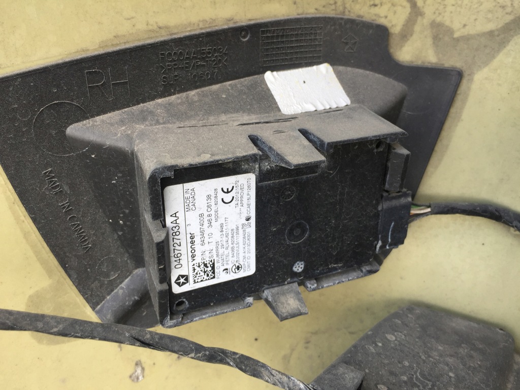 фото №9, Dodge challenger 18 19 20 бампер задняя парктроник blis