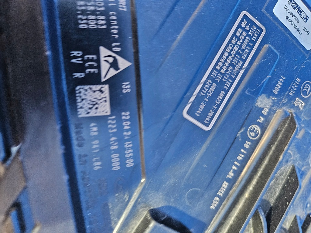 фото №12, Audi q8 sq8 4m8 lift лампа перед права laser 4m8941086