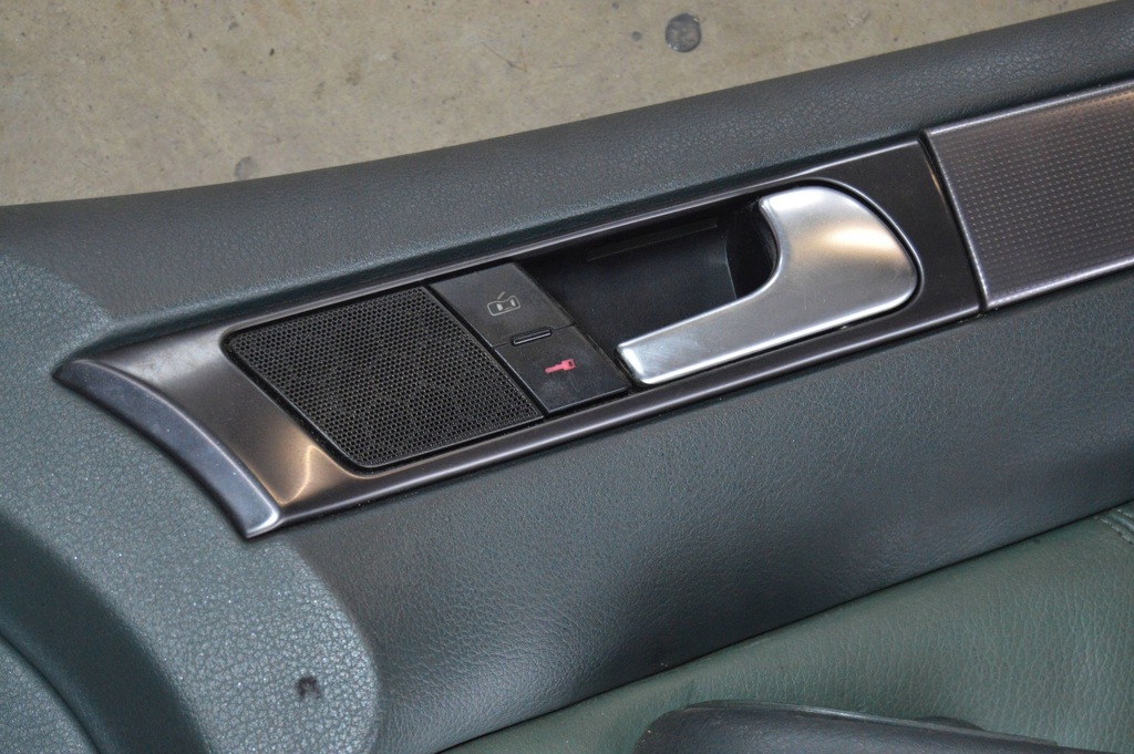 фото №13, Сидіння заднє сидіння обшивки шкіра зелений audi a6 c5 sedan