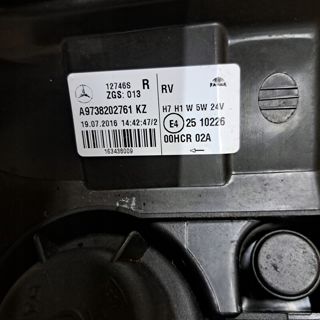 фото №8, Mercedes atego lift правый europa a9738202761