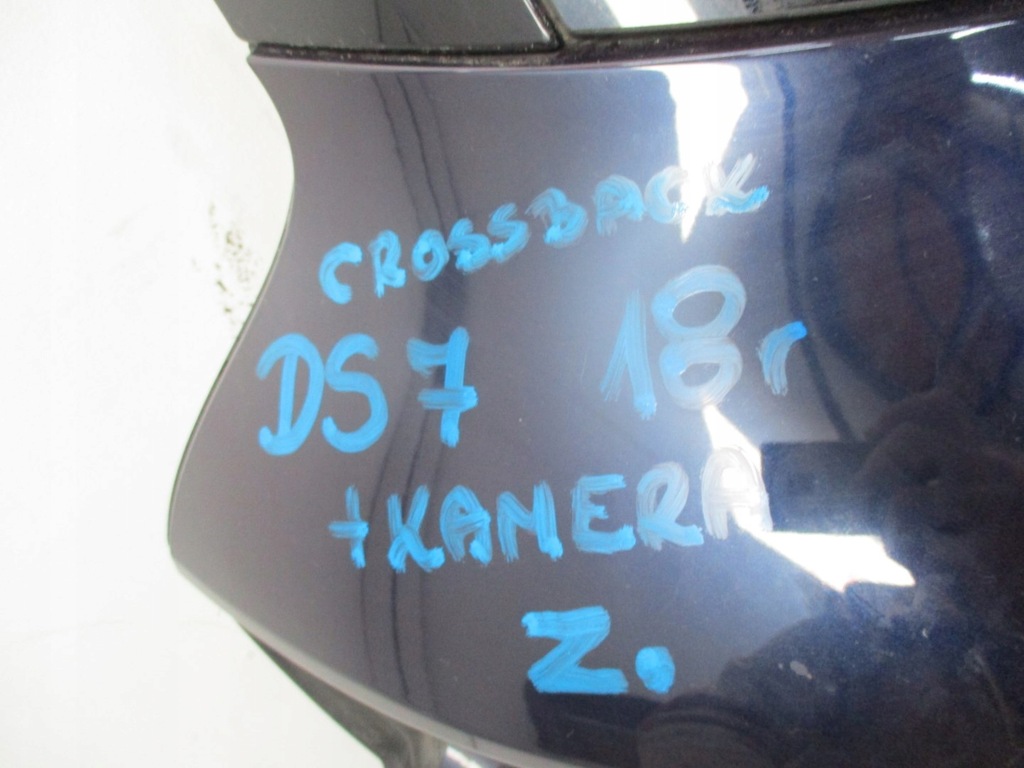 фото №6, Крышка багажника задняя citroen ds7 crossback 18r pod камера