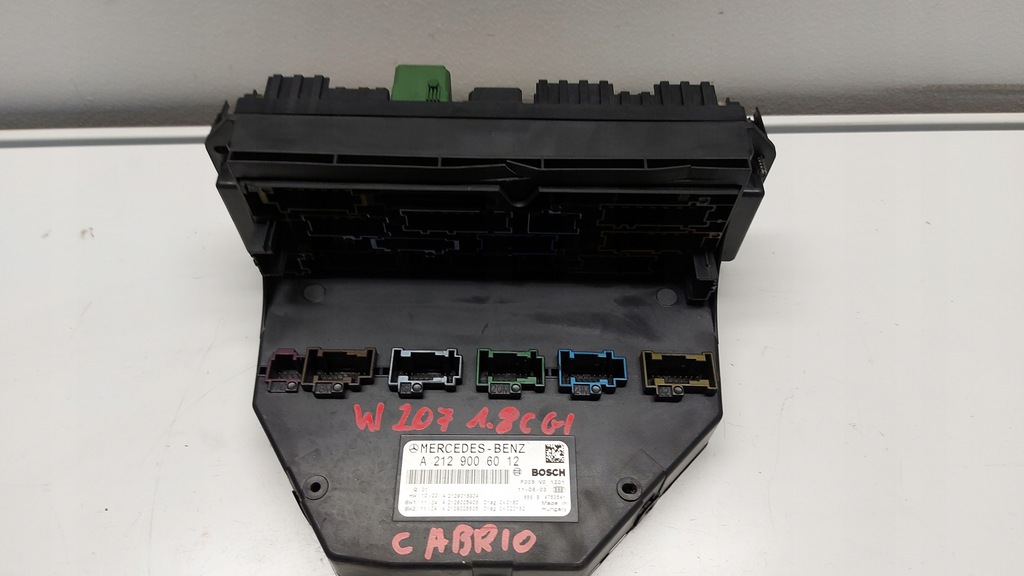 фото №10, Модуль коробка предохранителей mercedes-benz оригинальный номер a2129006012