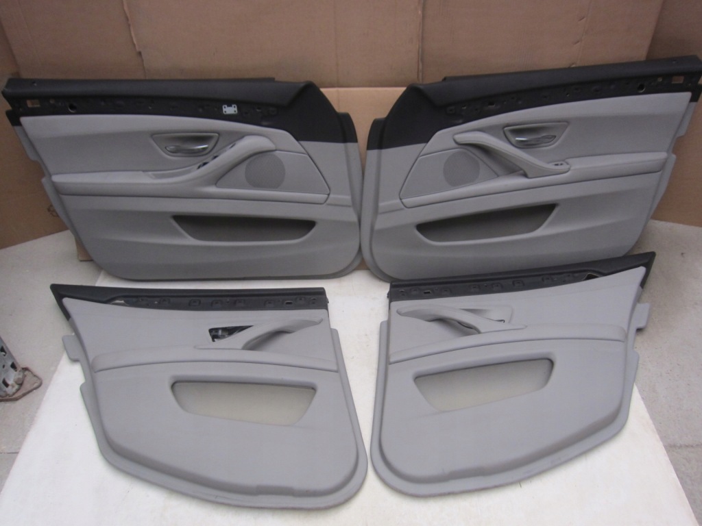 фото №13, Bmw f10 sedan заднє сидіння спинка сидіння сидіння середина салон сіра шкіра