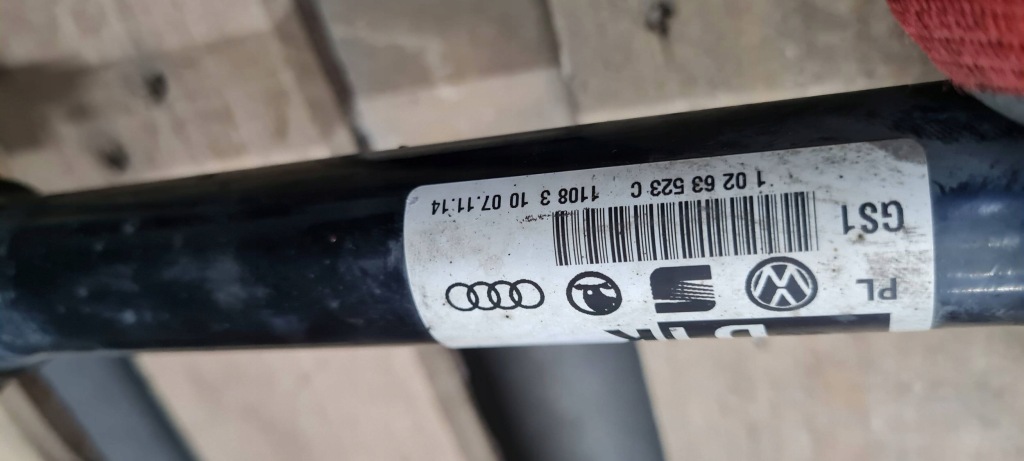 A6 c7 4g рестайлінг  привідний вал półośka ліва права 2.0 tdi 4h0407271k Ціна