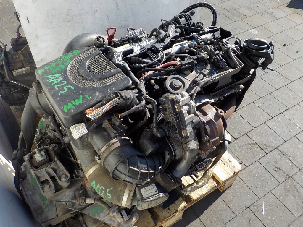 фото №9, Mini countryman cooper 15r 2.0d 143km двигатель n47c20a kompletny