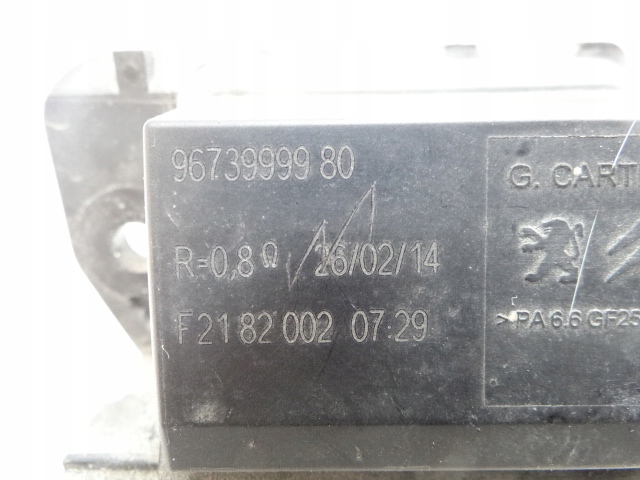 фото №5, Peugeot 3008 ii резистор резистор резистор вентилятор 9673999980