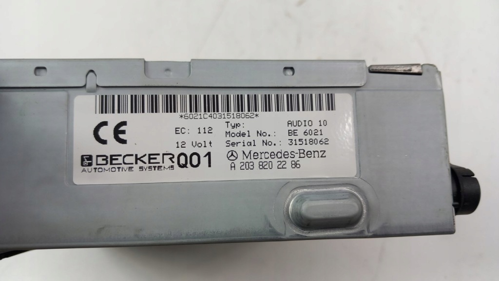 фото №6, Mercedes c klasa w203 радио cd a2038202286
