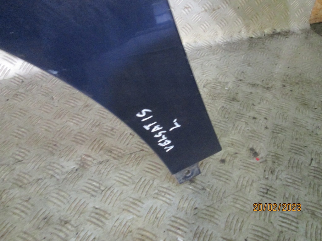 фото №2, Крыло левый перед renault vel satis 01- granat