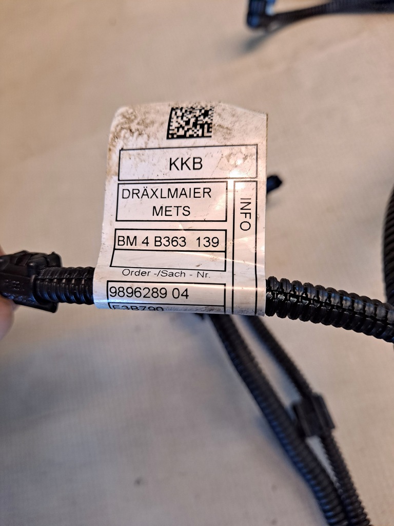 фото №7, Жгут электропроводка двигателя bmw g30 g31 530e 9896289