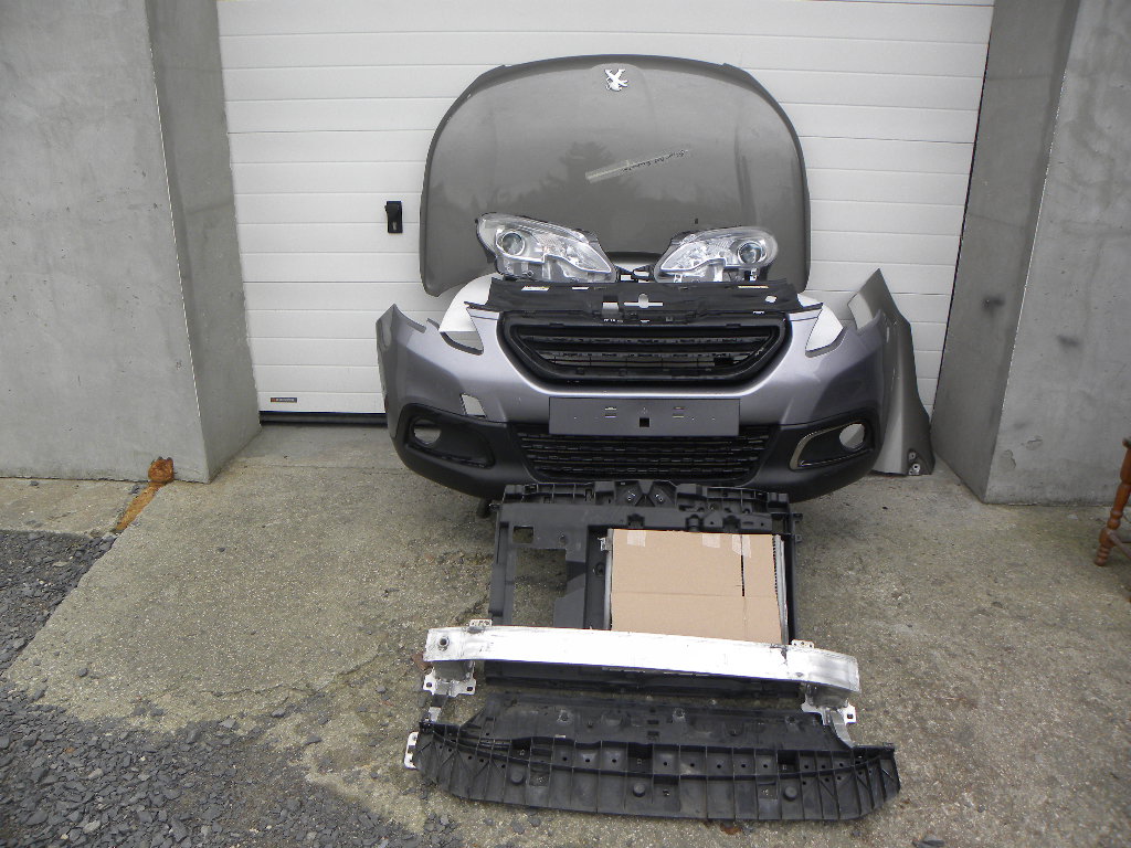 фото №1, Peugeot 2008 капот, лампы, бампер