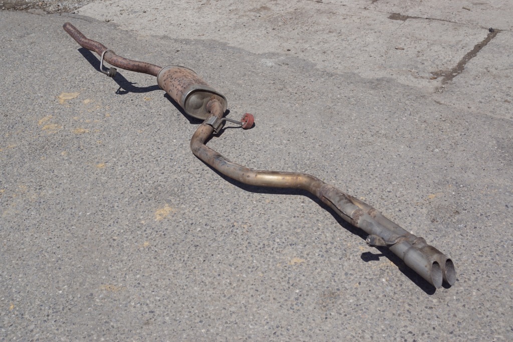 фото №10, Вихлоп гасник кінцевий vw passat b7 2.0 tdi 3c0253411bk