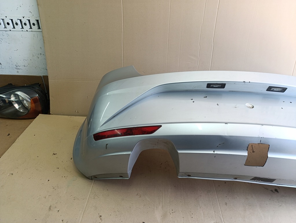 фото №7, Seat leon ii lift 09r- бампер задняя задний ls7y