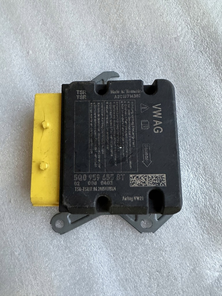 фото №1, Датчик подушок подушка безпеки vw 5q0959655bt