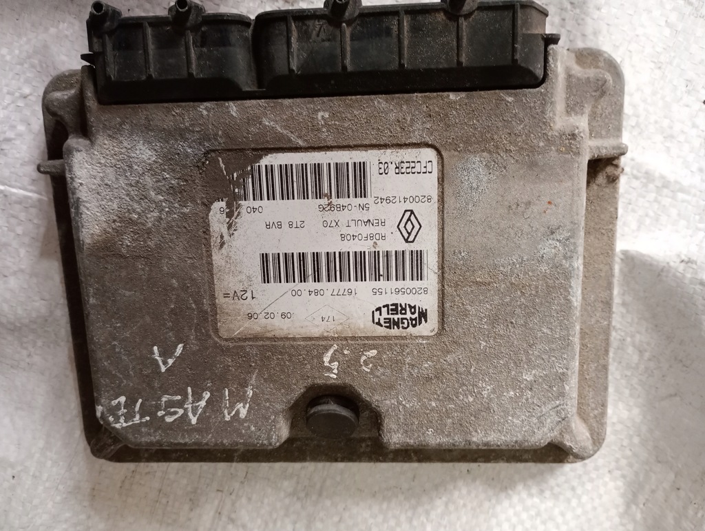 фото №1, Master ii 2.5 dci блок керування двигуна 8200412942