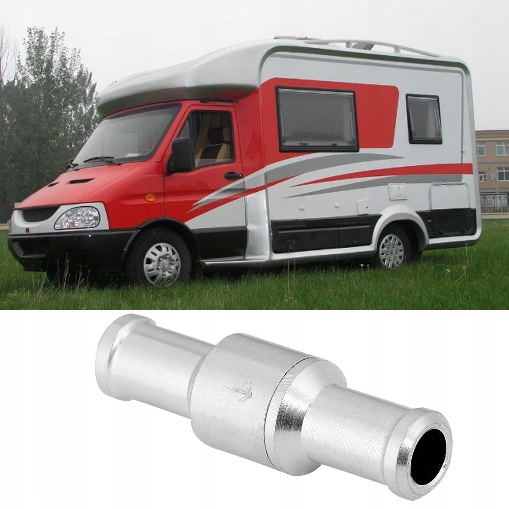 Клапан зворотний пального 8 mm металевий клапан Доставка