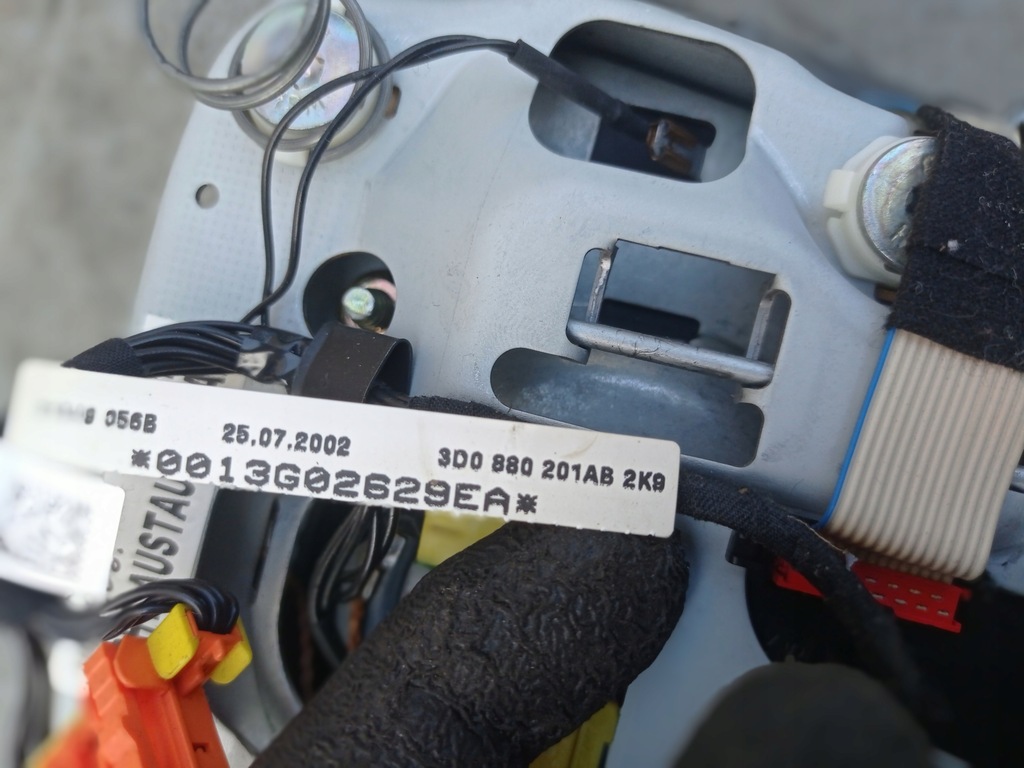 фото №5, Подушка подушка безопасности водителя vw phaeton 3d0880201ab