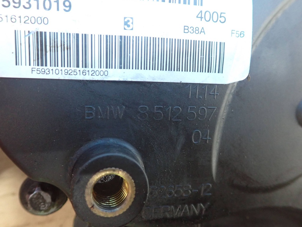 фото №5, Корпус крышка крышка распределительного вала bmw f20 f21 f30 f31 mini r58 1.2 turbo b38a