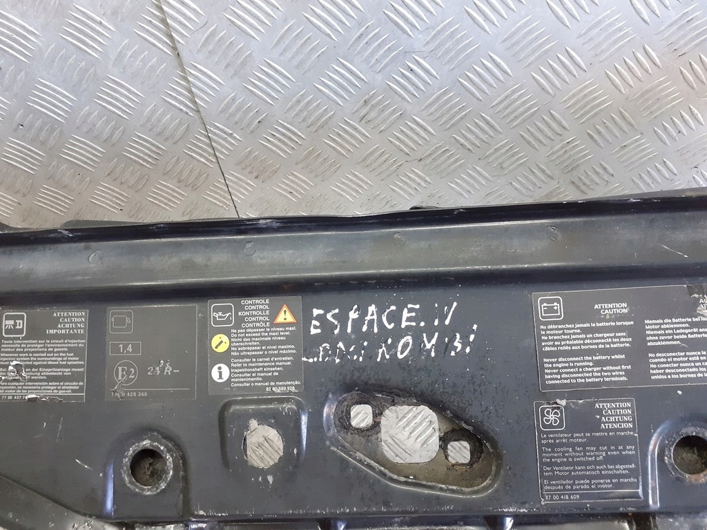 фото №4, Pas усилитель верхний renault espace iv