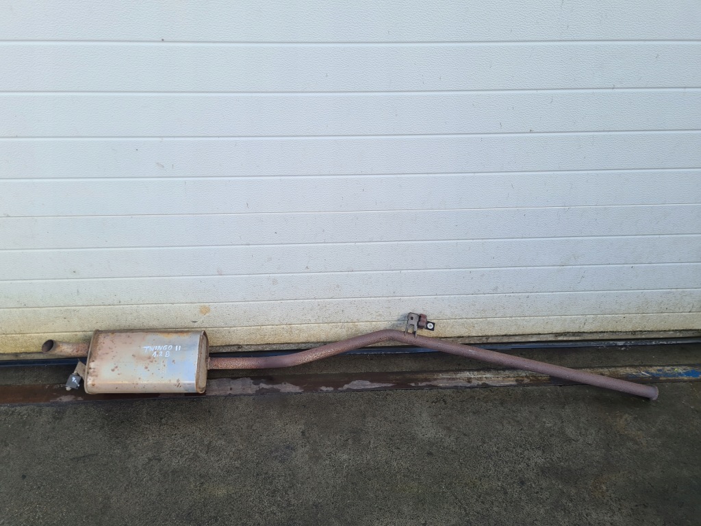 фото №2, Renault twingo ii 1.2 труба вихлопна гасник 8200386236