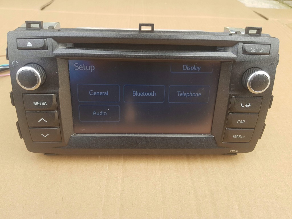 фото №5, Радіо cd toyota auris ii 2012-2015 ні гібрид