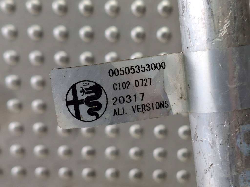 фото №6, Шланг кондиционера 505353000 alfa romeo stelvio 2.2d