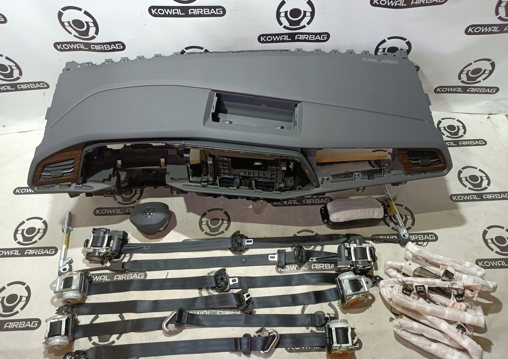 фото №1, Vw multivan t7 приборная панель консоль подушка безопасности подушки безопасности ремни