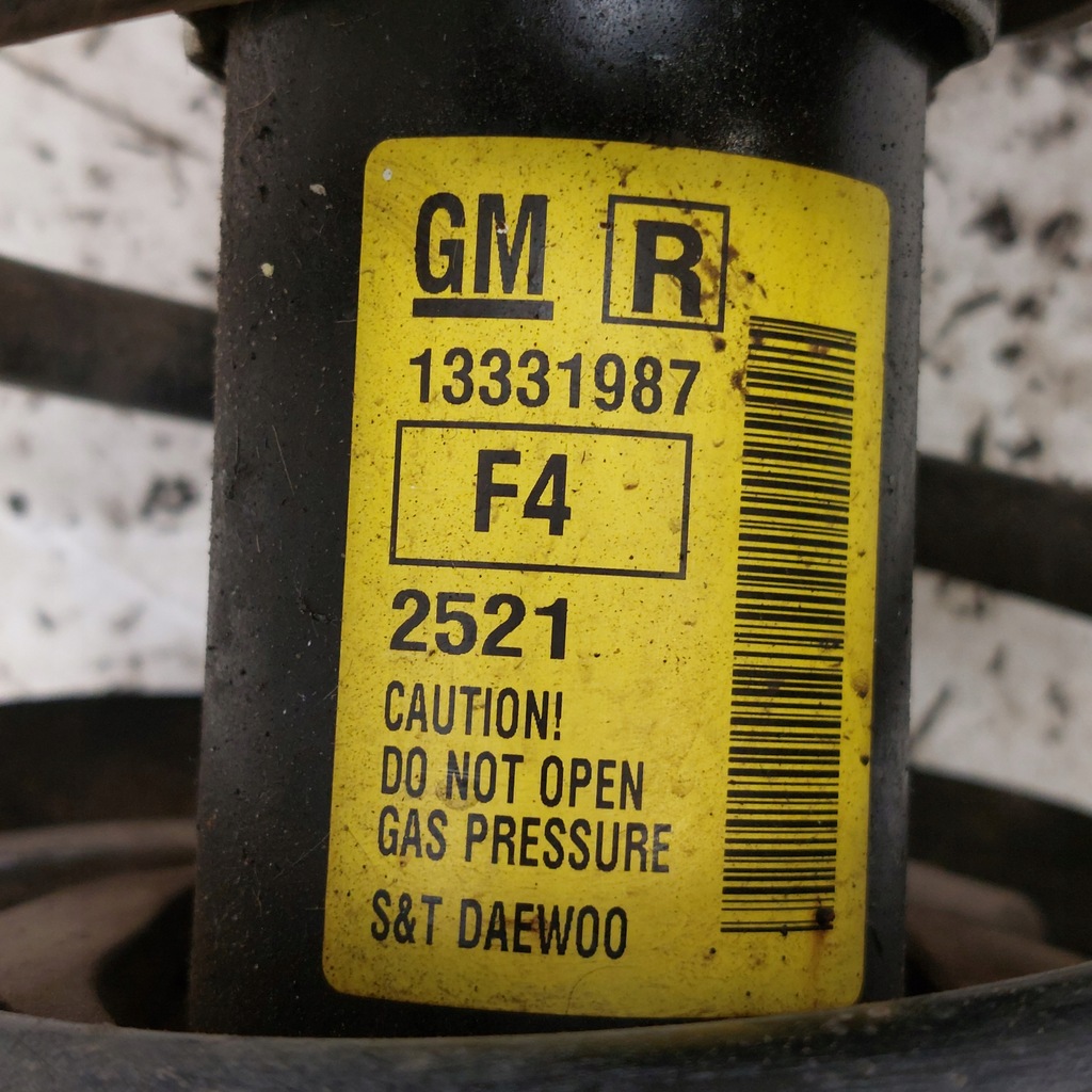 фото №10, Chevrolet cruze амортизатор пружина macpherson правый перед 13331987