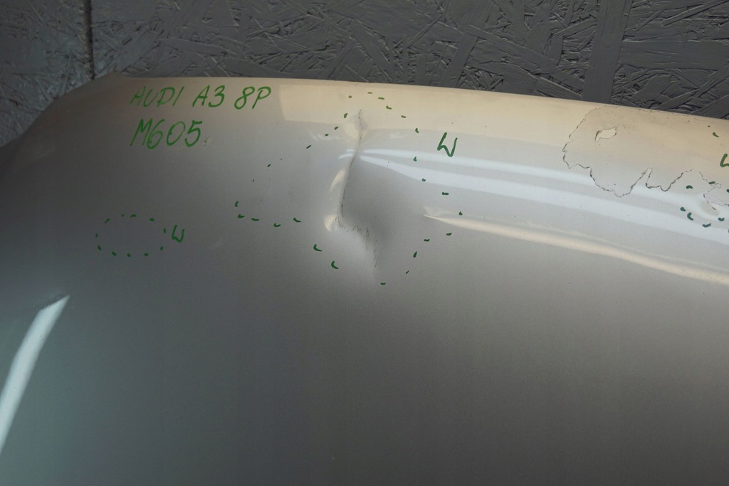 фото №13, Капот крышка двигателя audi a4 b7 m605