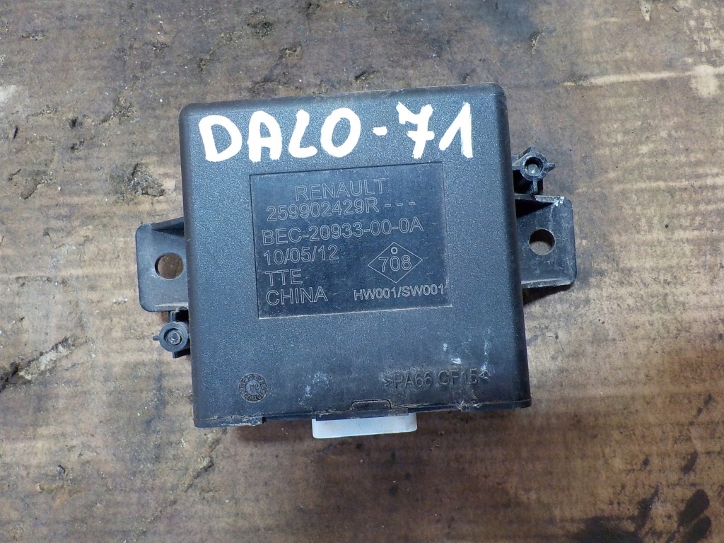 фото №1, Модуль парковки lodgy 12r. 259902429r