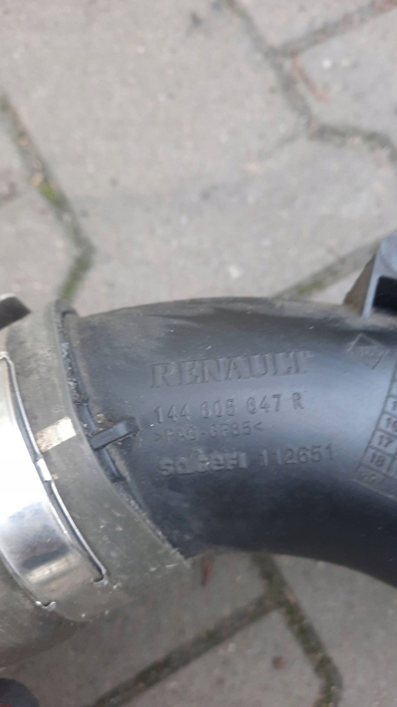 фото №2, Шланг повітря renault master iii rwd 2.3 dci оригінал 144605647r