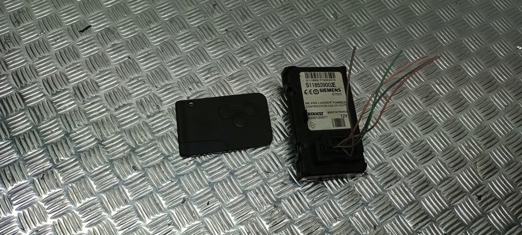 фото №1, Карта считыватель renault megane ii 8200125077