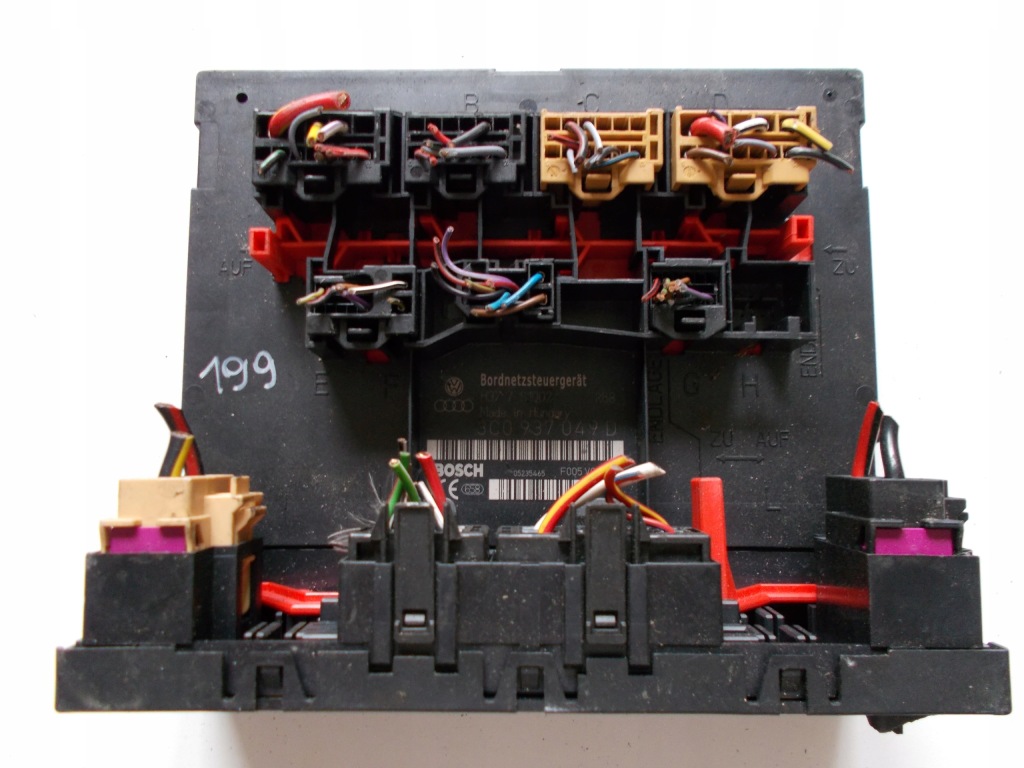 фото №1, Модуль bcm volkswagen оригінальний номер 3c0937049d