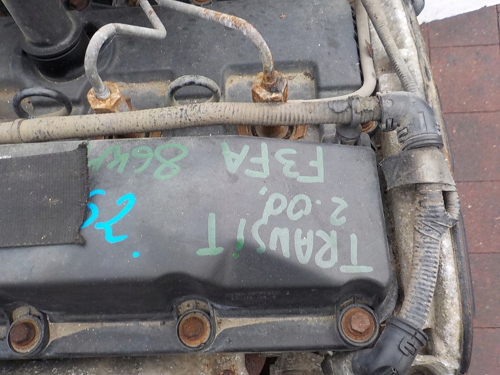 фото №8, Ford transit mk6 04r 2.0 di 86km двигатель f3fa kompletny