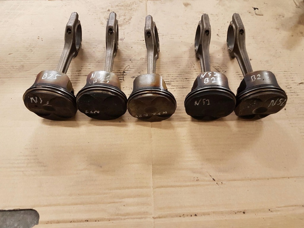 фото №1, Поршень шатун комплект n52 b25 bmw e90 2006 bmw