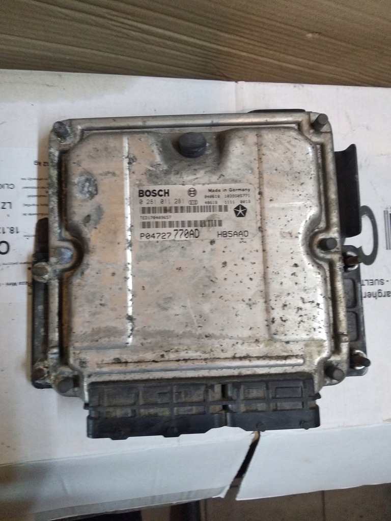 фото №1, Бортовой компьютер voyager iv 2.8 0281011281 p04727770ad