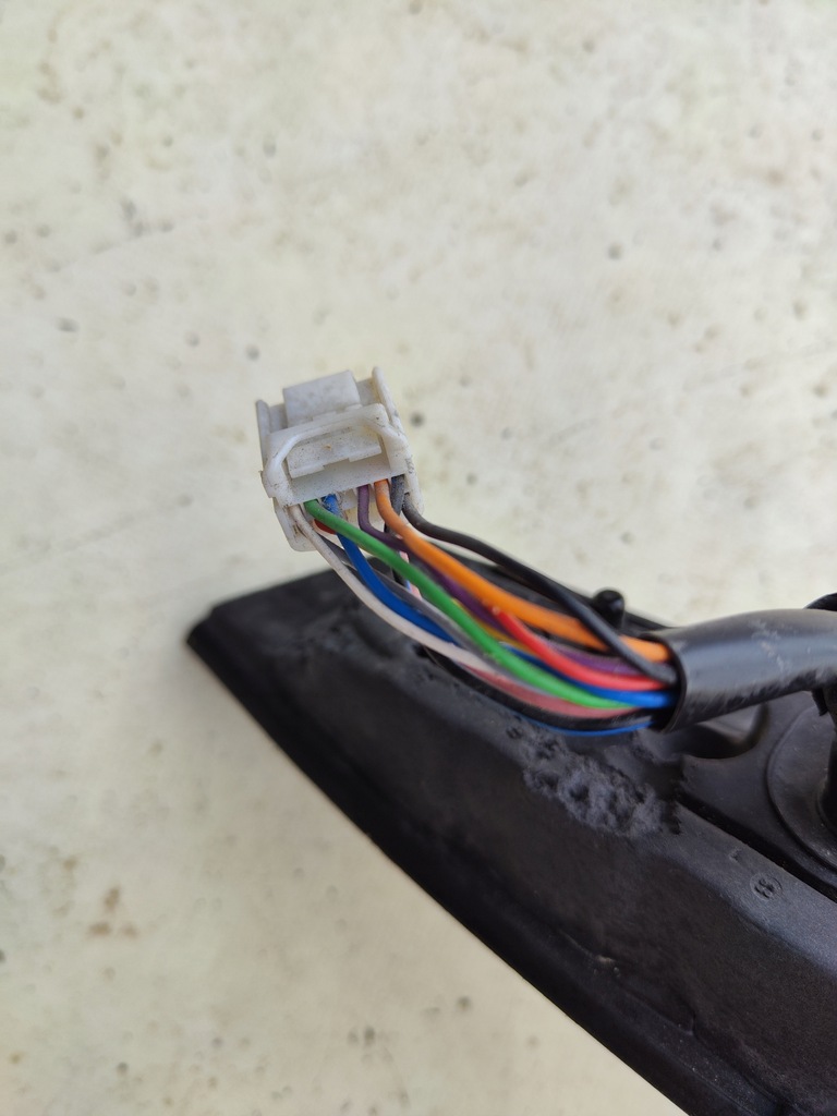 фото №9, Зеркало наружное правое toyota c-hr chr 11 pin камера europa