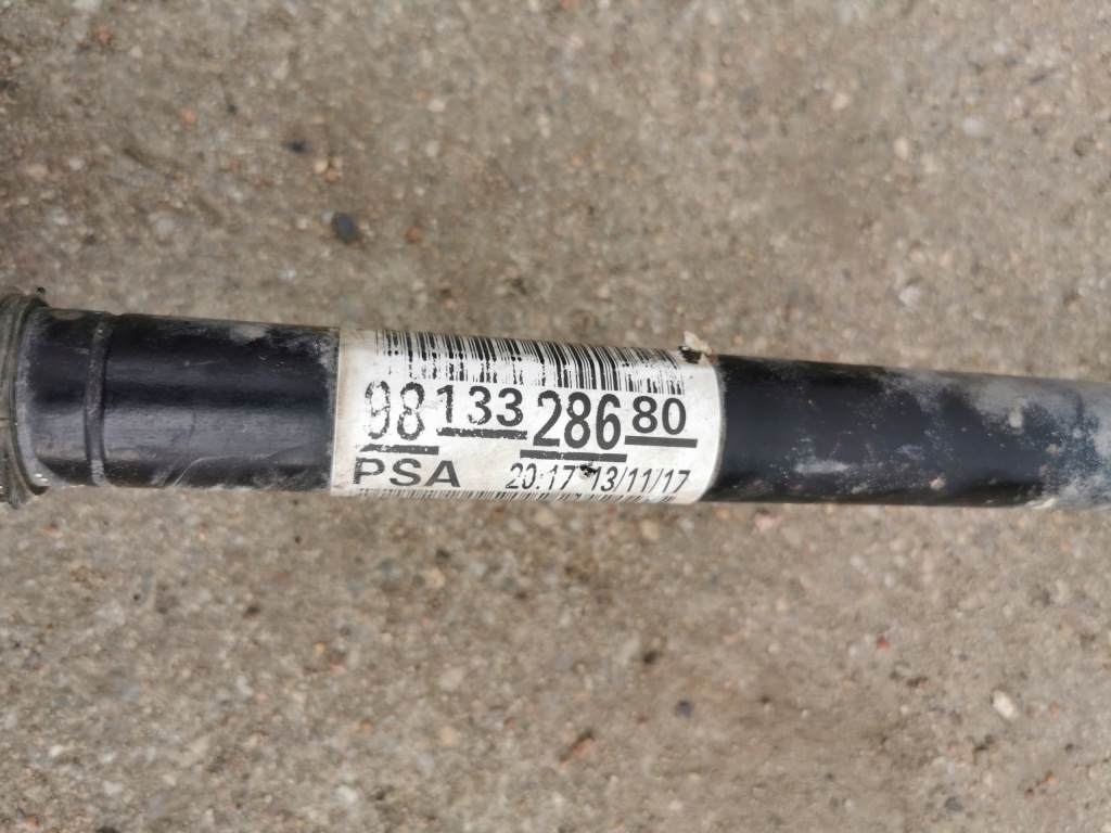 фото №3, Привідний вал права crossland x c3 aircross 1.6 blue hdi 9813328680