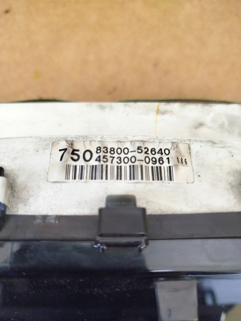 фото №5, Счетчик спидометр toyota yaris i 83800-52640