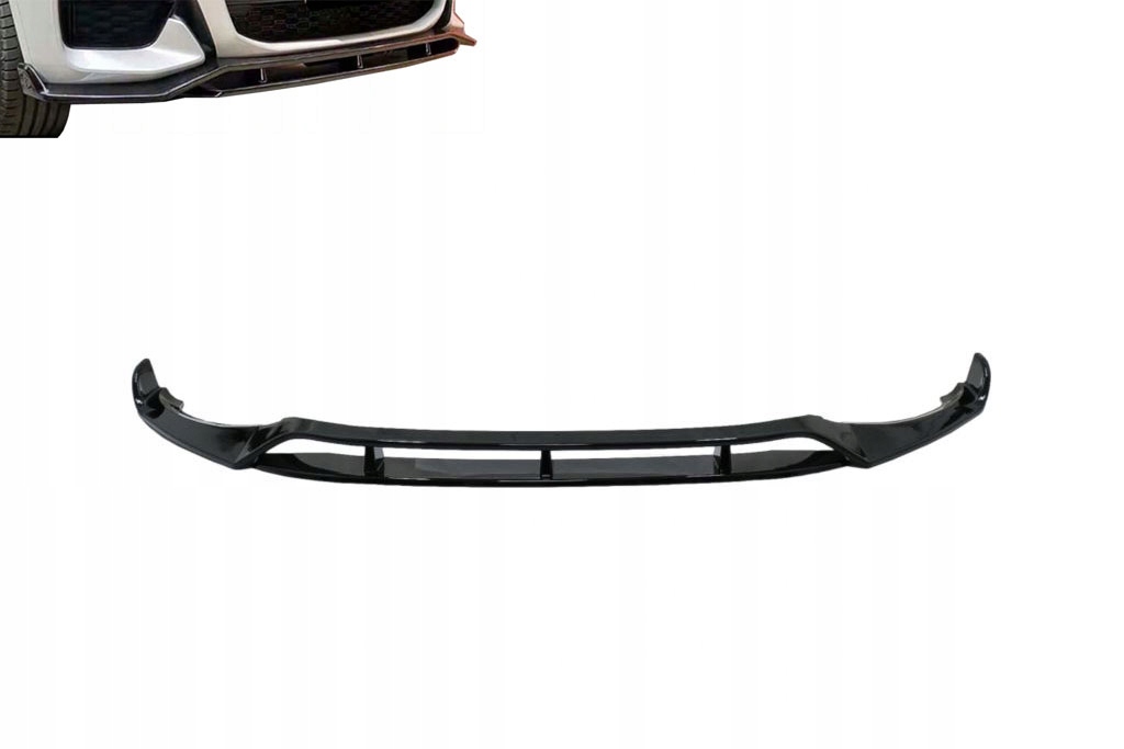 фото №1, Накладка bmw x4 g02 18- спойлер чёрный блеск