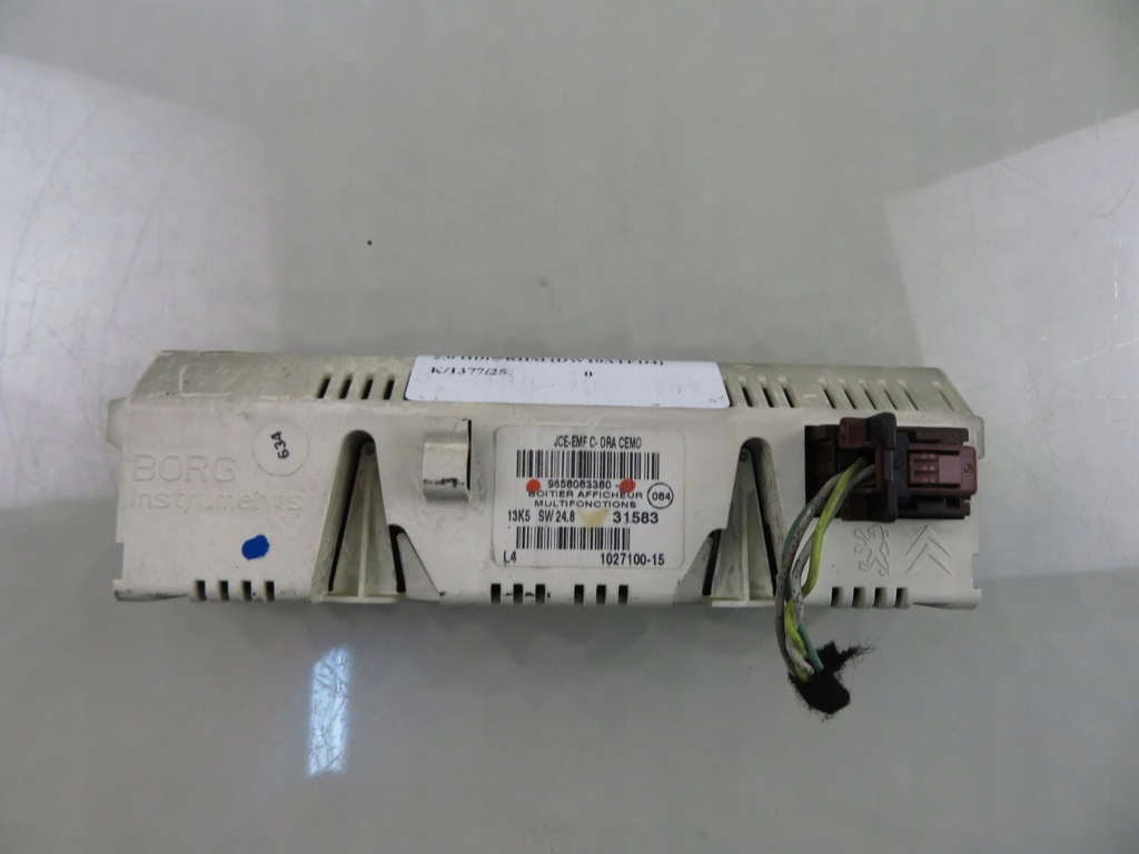 фото №2, Дисплей citroen c8 9658083380