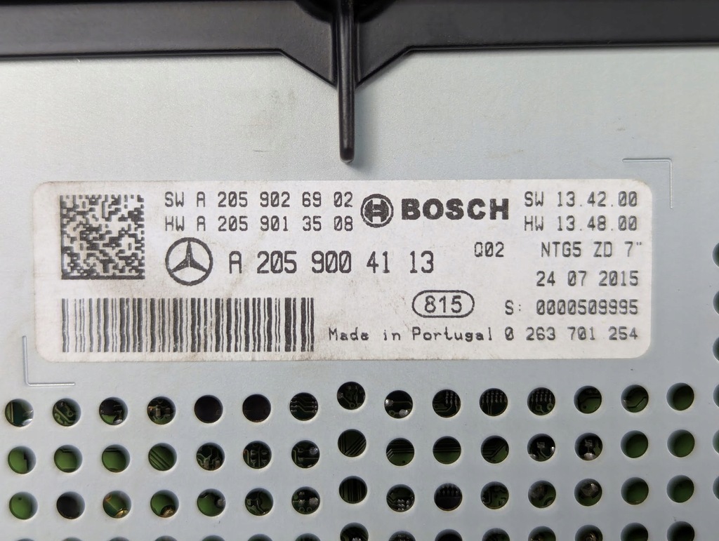 фото №6, Дисплей екран монітор навігації mercedes c 200 a2059004113