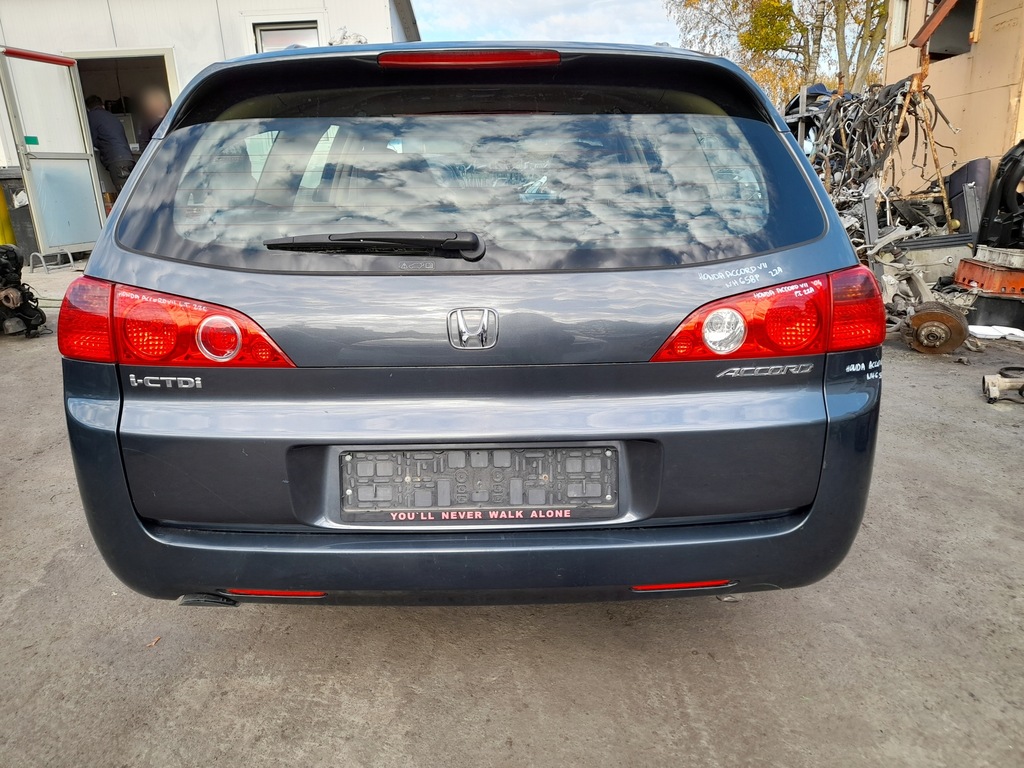 фото №12, Honda accord vii лампа лівий задня ліва задня кришка багажника