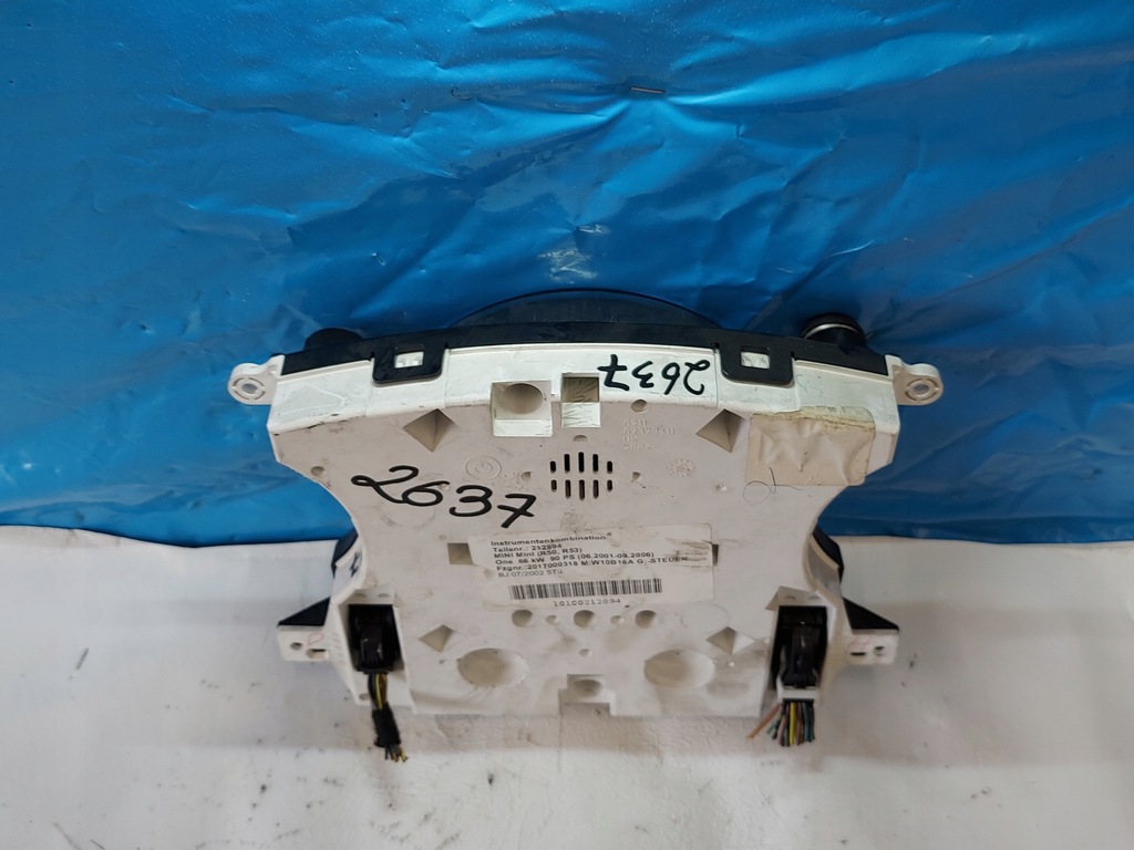 фото №10, Счетчик приборная панель mini r50 r53 1.6 b 62116924908