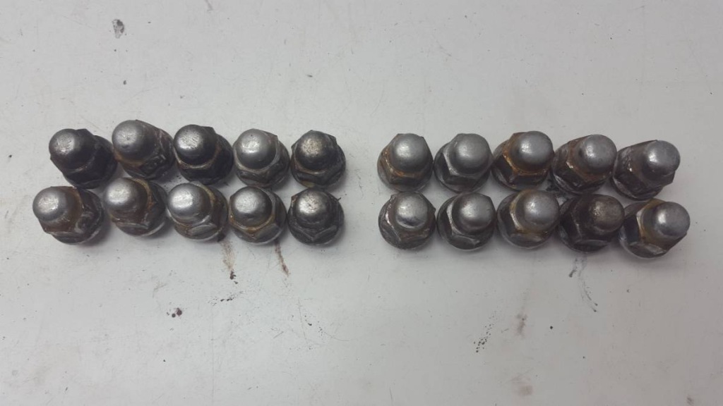 фото №1, Болты гайки колеса kia sorento iii 20 sztuk