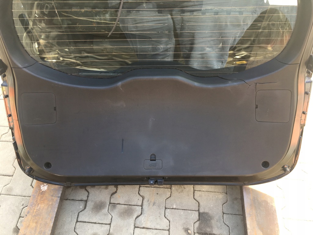 фото №7, Kia carens iv 13- задняя крышка багажника задняя 9h комплектная