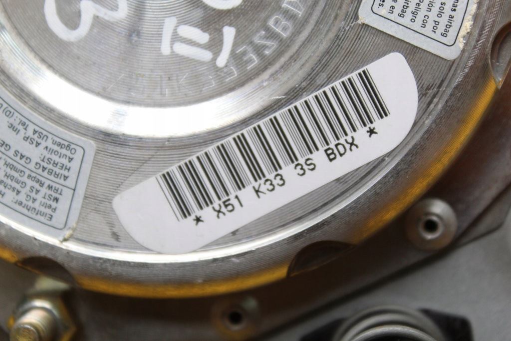 фото №10, Подушка подушка безпеки водія toledo ii 1m0880201d