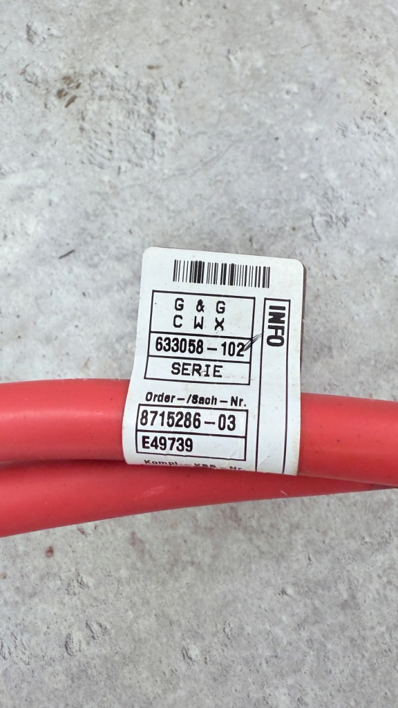 Bmw g20 g21 кабель шланг плюсовой клемма 8715286 8715285 Киев