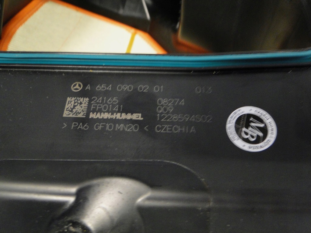 фото №12, Mercedes фільтр повітря 654 дизель cla 118 a w177 177 b 247 w247 gla h247