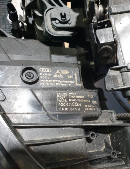 фото №7, Audi a6 c7 2.0 tdi 4g lift kompletny перед lz7g капот бампер крыло pas