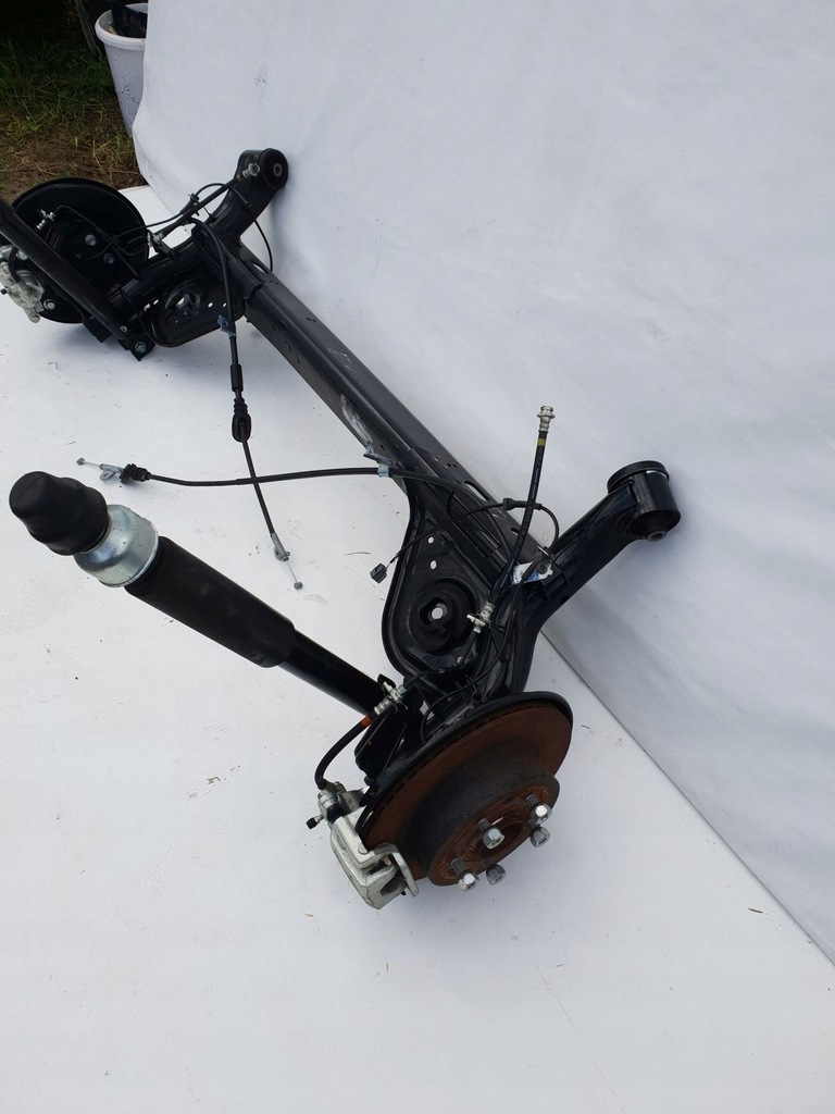 фото №6, Nissan leaf i 10-17 oś балка подвеска задняя